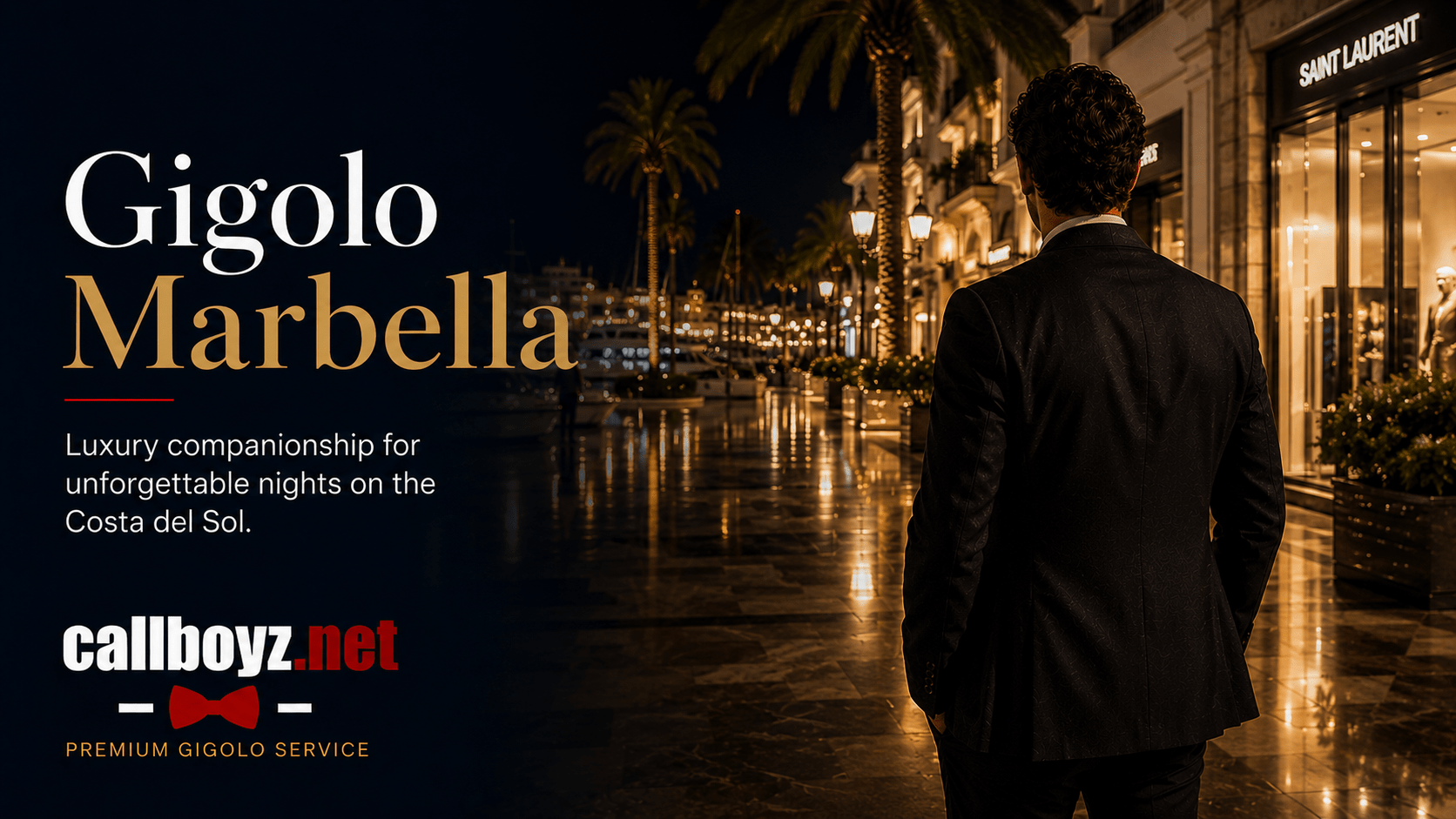 Callboy Marbella – luxury male companionship and nightlife in Puerto Banús