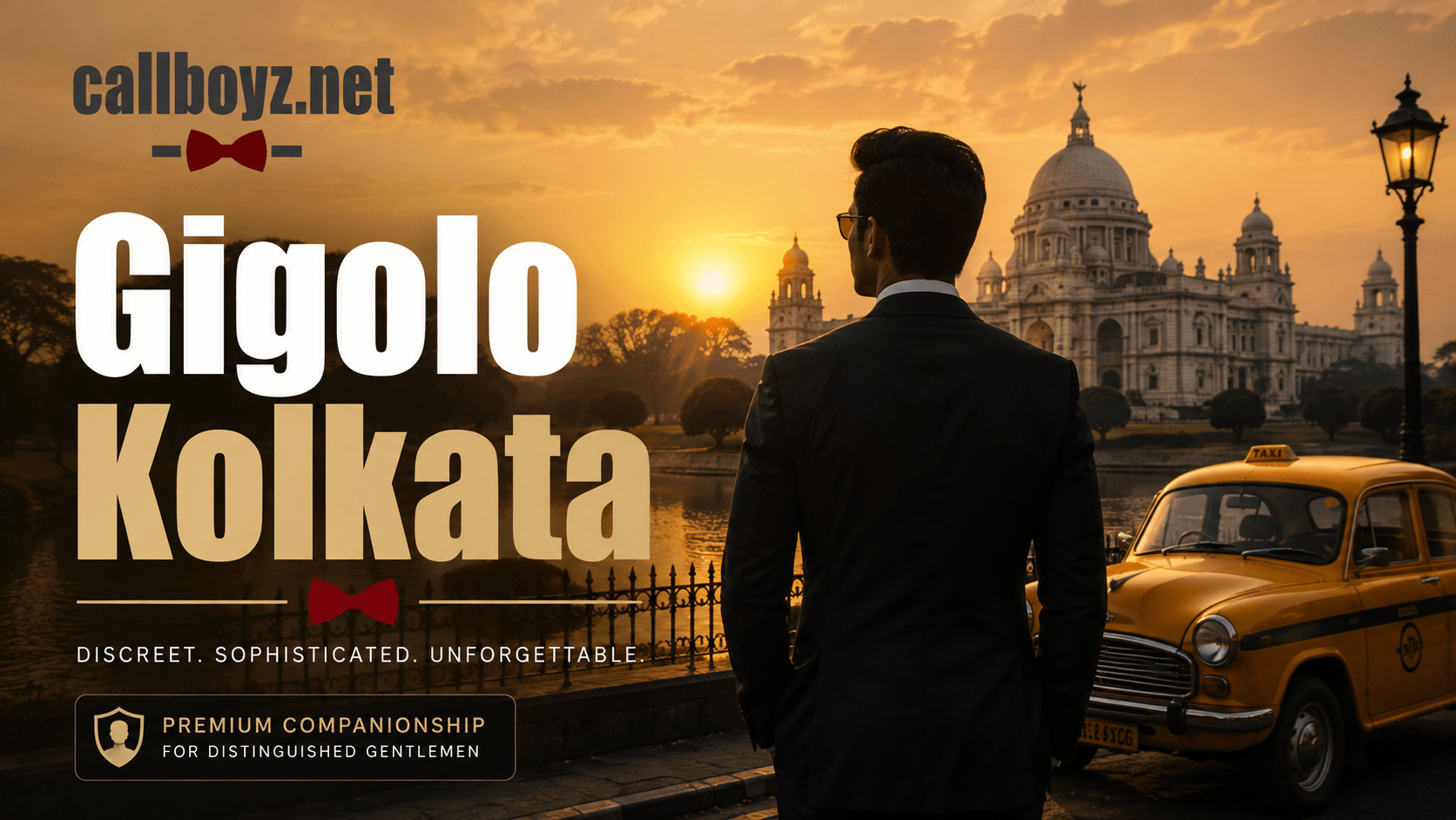 This scene highlights Kolkata’s cultural and historic charm and reinforces the exclusive and refined character of the companionship service.